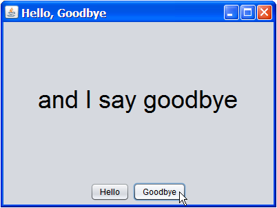 goodbye